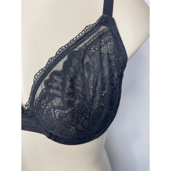 Victoria's Secret Women's Size 34E Bra Black Unlined Adjustable Straps NWOT - Picture 2 of 7